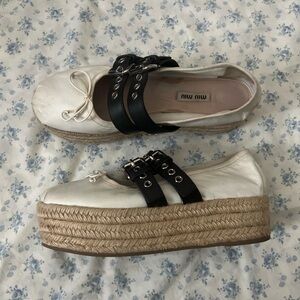 Miu miu ballet flats